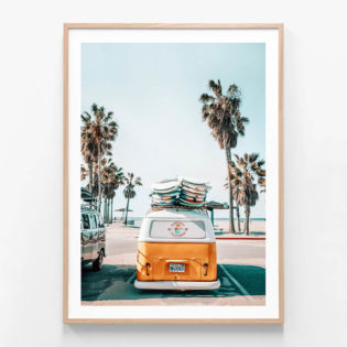 FP417-Surf-Van-Oak-Framed-Print