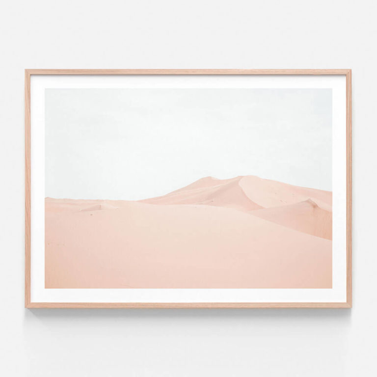 Moroccan-Desert-Oak-Framed-Print
