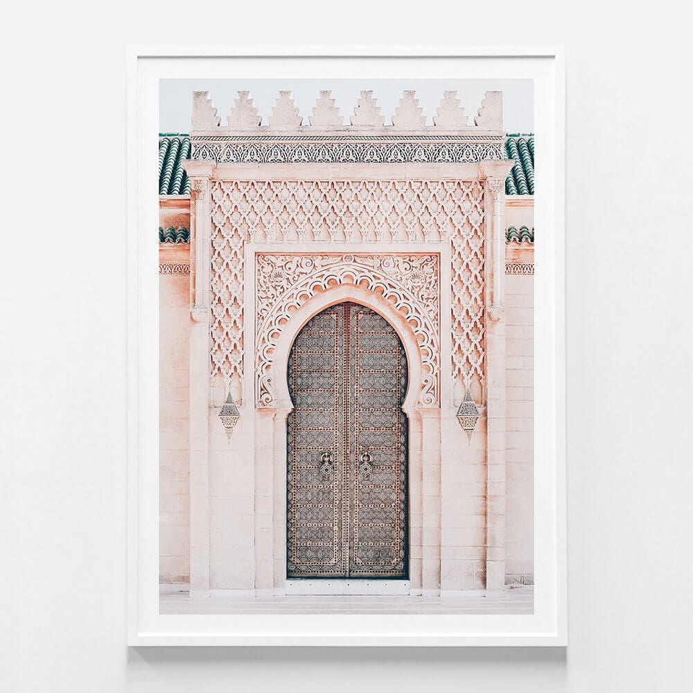 Moroccan Door Framed Print or Canvas Wall Art 41 Orchard