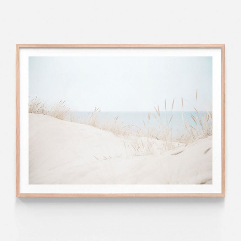 Sand-Dunes-Oak-Framed-Print