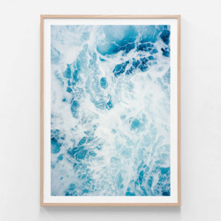 Sea-Foam-Oak-Framed-Print