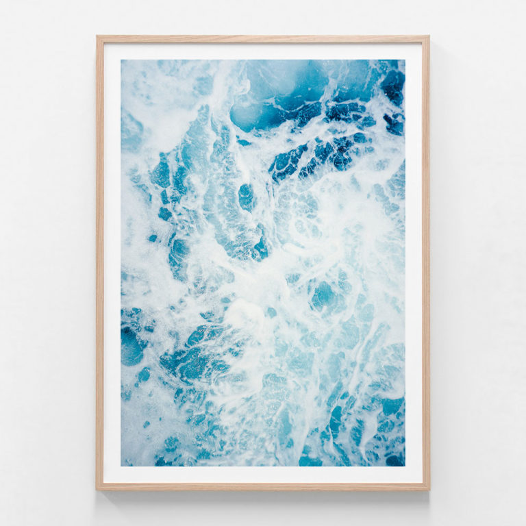 Sea-Foam-Oak-Framed-Print