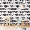 Scribble Nursery Wallpaper Black
