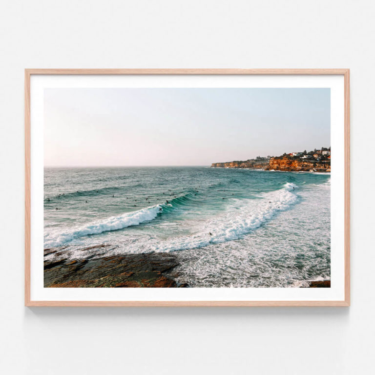 APP641-Coastal-Walk-Oak-Framed-Print