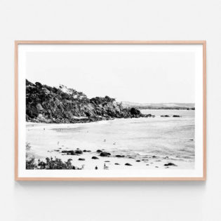 APP655BW-Wategos-Afternoon-BW-Oak-Framed-Print