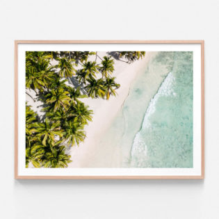 APP657-Tropic-Coast-Oak-Framed-Print