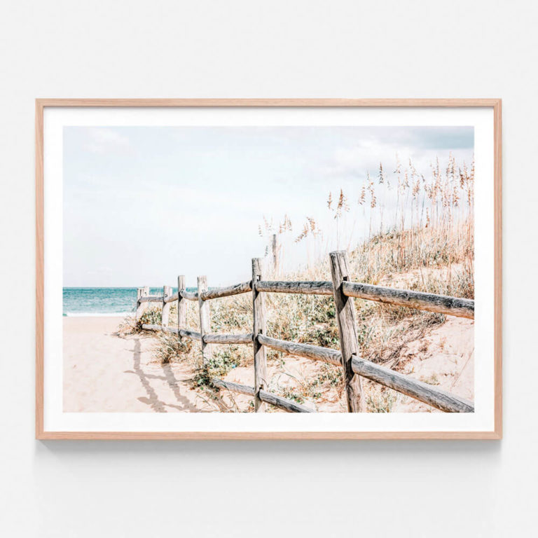 APP664-Sandbridge-Oak-Framed-Print