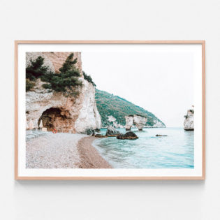 APP705-Apulia-Coast-Oak-Framed-Print