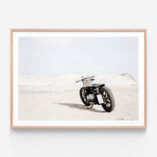 APP806-Cafe-Racer-Oak-Framed-Print