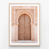 APP858-Golden-Door-Oak-Framed-Print