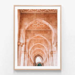 APP877-Under-The-Arches-Oak-Framed-Print