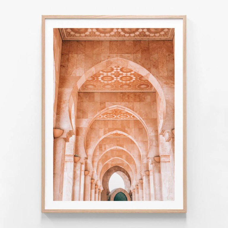 APP877-Under-The-Arches-Oak-Framed-Print