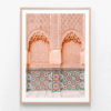 APP878-Moroccan-Architecture-Oak-Framed-Print