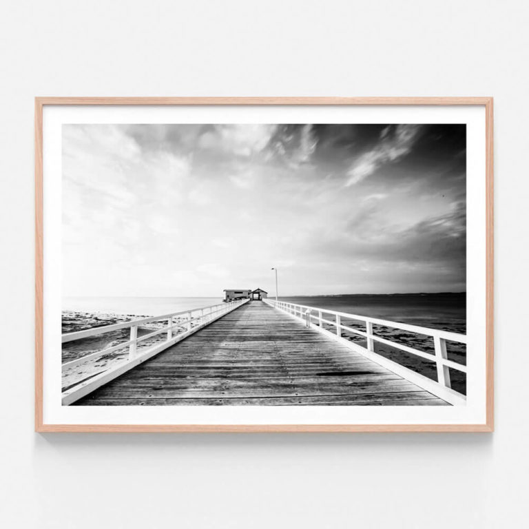 FP422-Queenscliff-Boathouse-Oak-Framed-Print