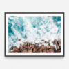 On The Rocks | Poster, Framed Print or Canvas Wall Art | 41 Orchard