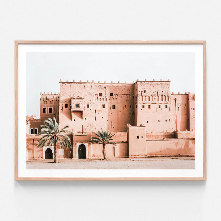FP513-Moroccan-Kasbah-Oak-Framed-Print