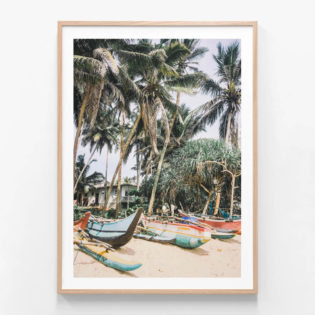 FP533-Tropical-Coast-Oak-Framed-Print