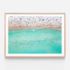 FP537-Bondi-Crowds-Oak-Framed-Print