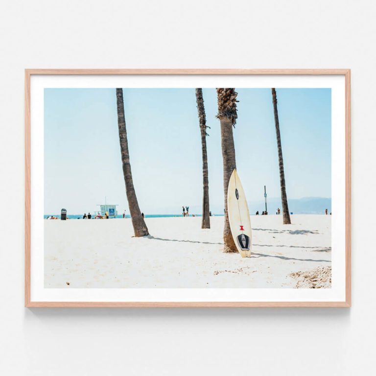 FP560-Venice-Board-Oak-Framed-Print