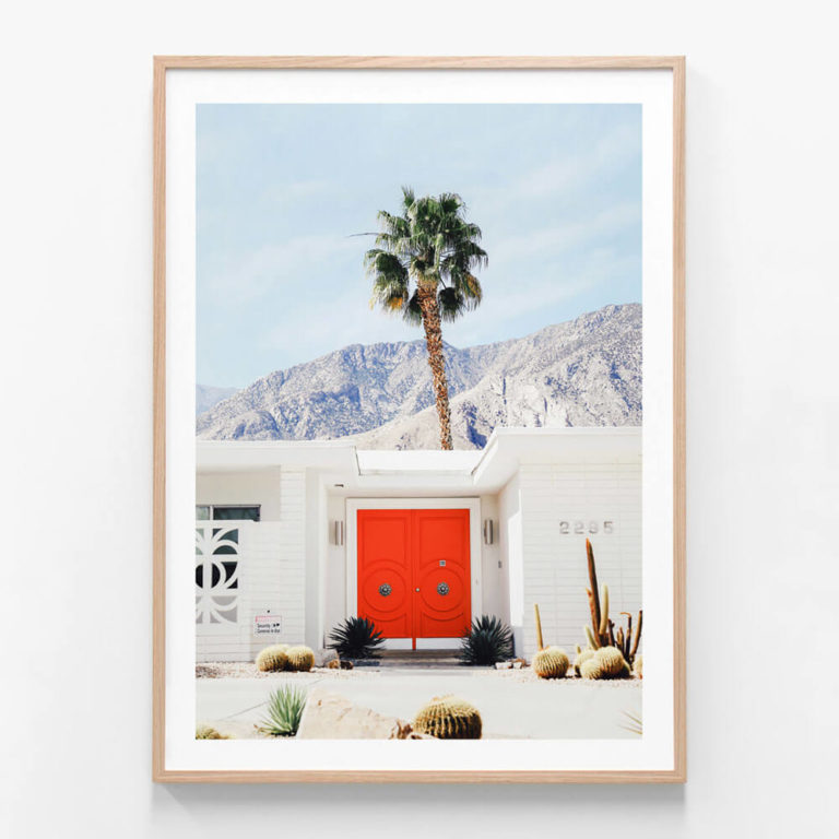 FP595-Red-Door-Oak-Framed-Print