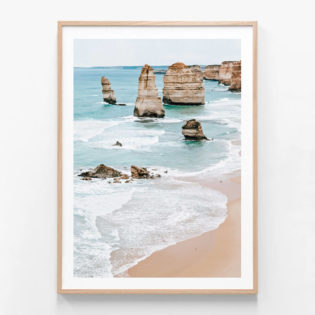 FP748-Great-Ocean-Road-2-Oak-Framed-Print