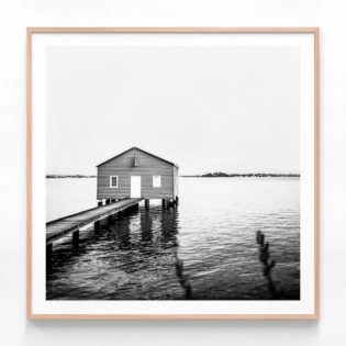 FP957-The-Boathouse-Oak-Framed-Print