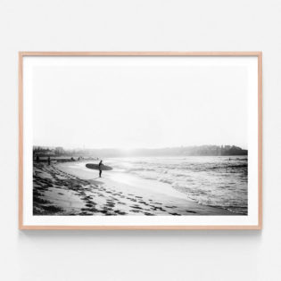 APP333-Bondi-Surfer-Oak-Framed-Print