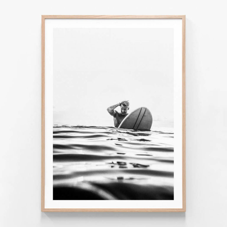 APP344-Between-Waves-Oak-Framed-Print