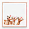 APP859-Desert-Fashionista's-Square-Oak-Framed-Print