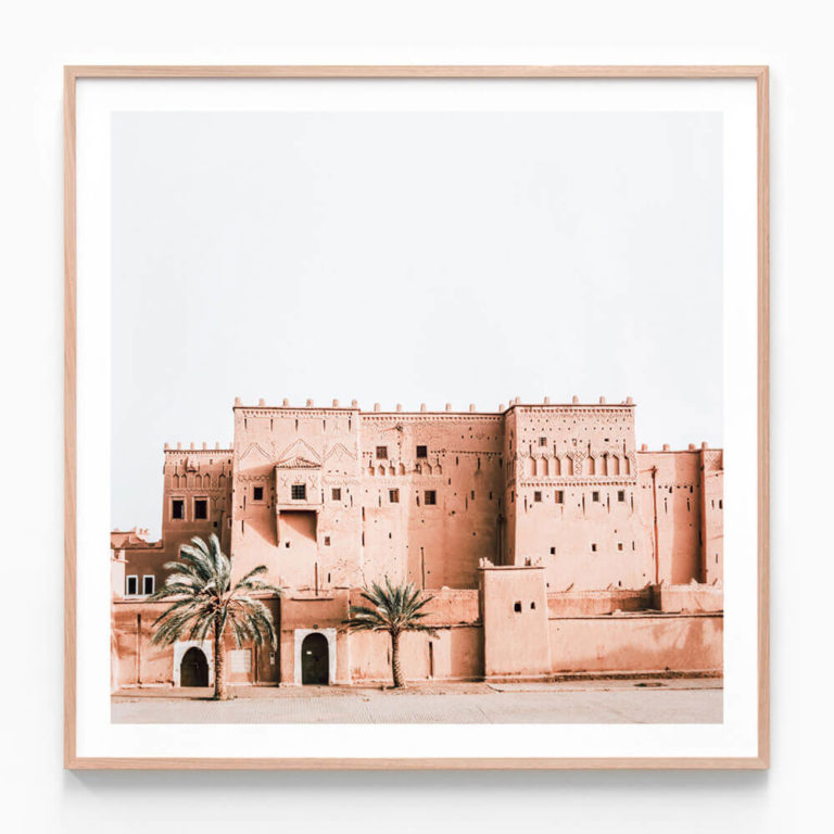 FP513-Moroccan-Kasbah-Oak-Framed-Print