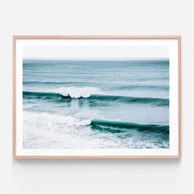 FP916-Perfect-Waves-Oak-Framed-Print