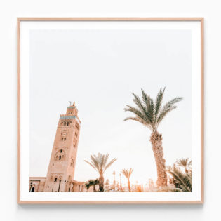 FP996-Koutoubia-Marrakech-II-Oak-Framed-Print