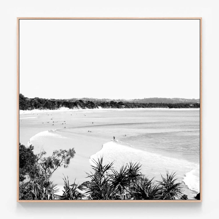 C654-Surfing-The-Pass-Square-Oak-Canvas-Print