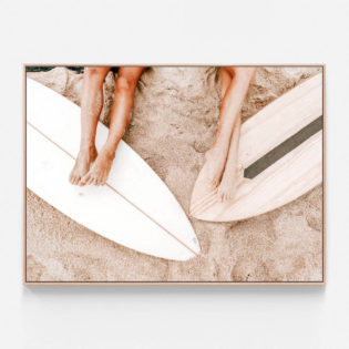 C968-Sandy-Feet-Oak-Canvas-Print