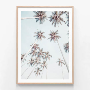Tropical-Sky-Oak-Framed-Print