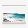 Bondi-View-Oak-Framed-Print