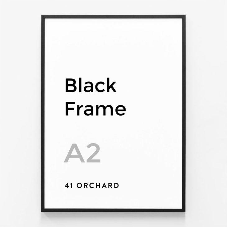 Black Picture Frame A2