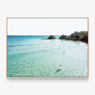 Paddle-Boards-Oak-Canvas-Print