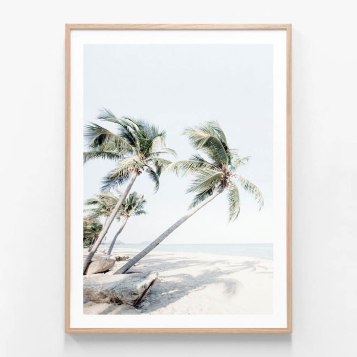 Island Waters Oak Framed Print