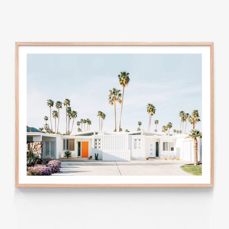 Palm-Springs-Oak-Framed-Print