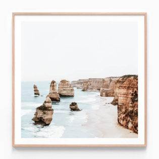 Twelve-Apostles-Oak-Framed-Print