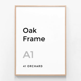 Oak Picture Frame A1