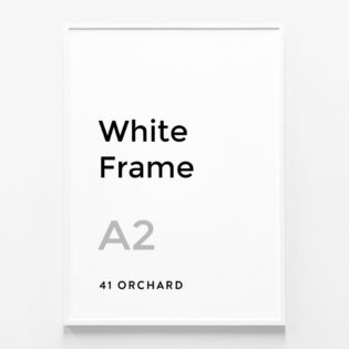 White Picture Frame A2