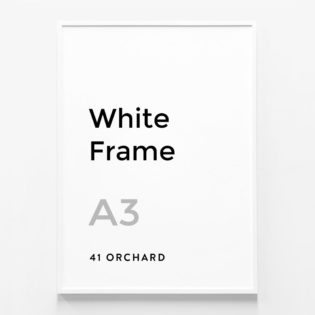 White Picture Frame A3