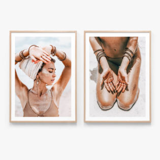 Print-Set-10 Oak Framed Prints