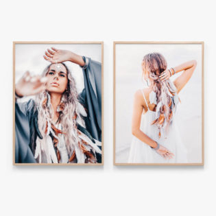 Print-Set-5-NB Oak Framed Prints