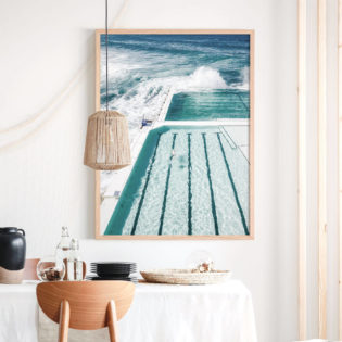Iconic Icebergs Lifestyle Framed Print