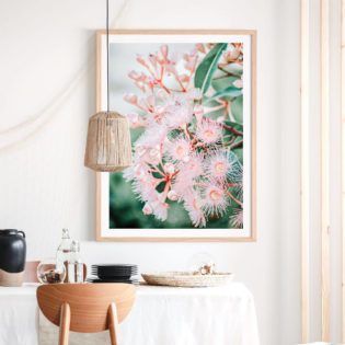 PINK-BLOSSOMS-Lifestyle Framed Print