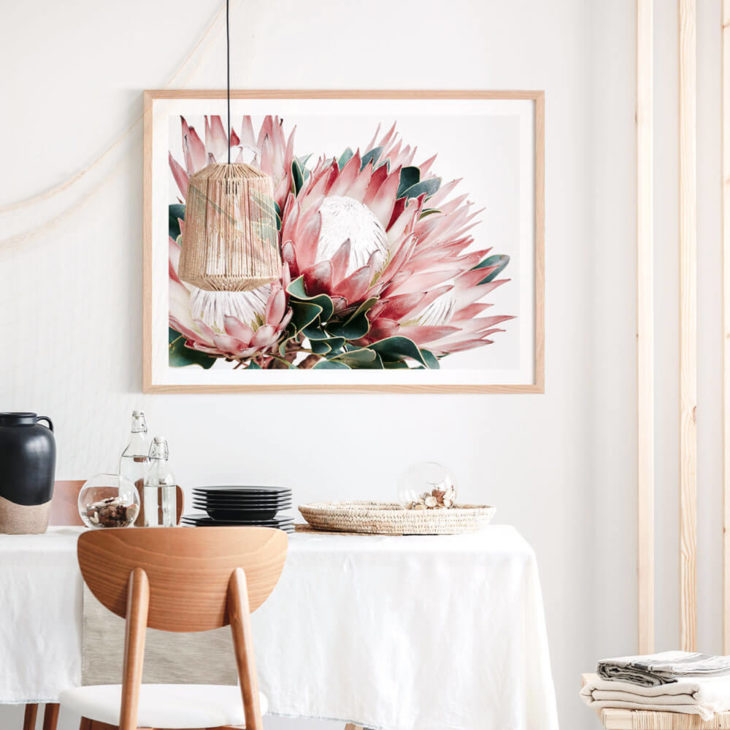 PROTEA-CLUSTER-Lifestyle Framed Print