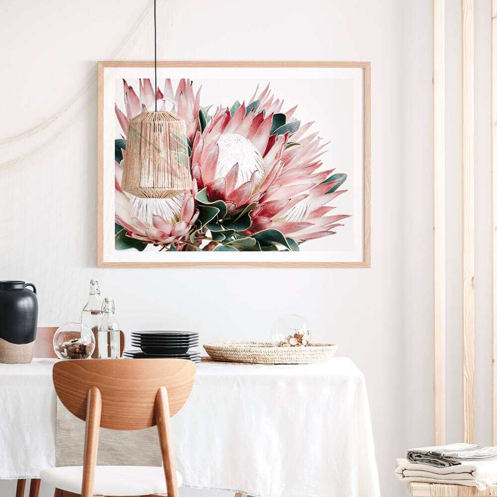 Protea Cluster | Framed Print or Canvas Wall Art | 41 Orchard